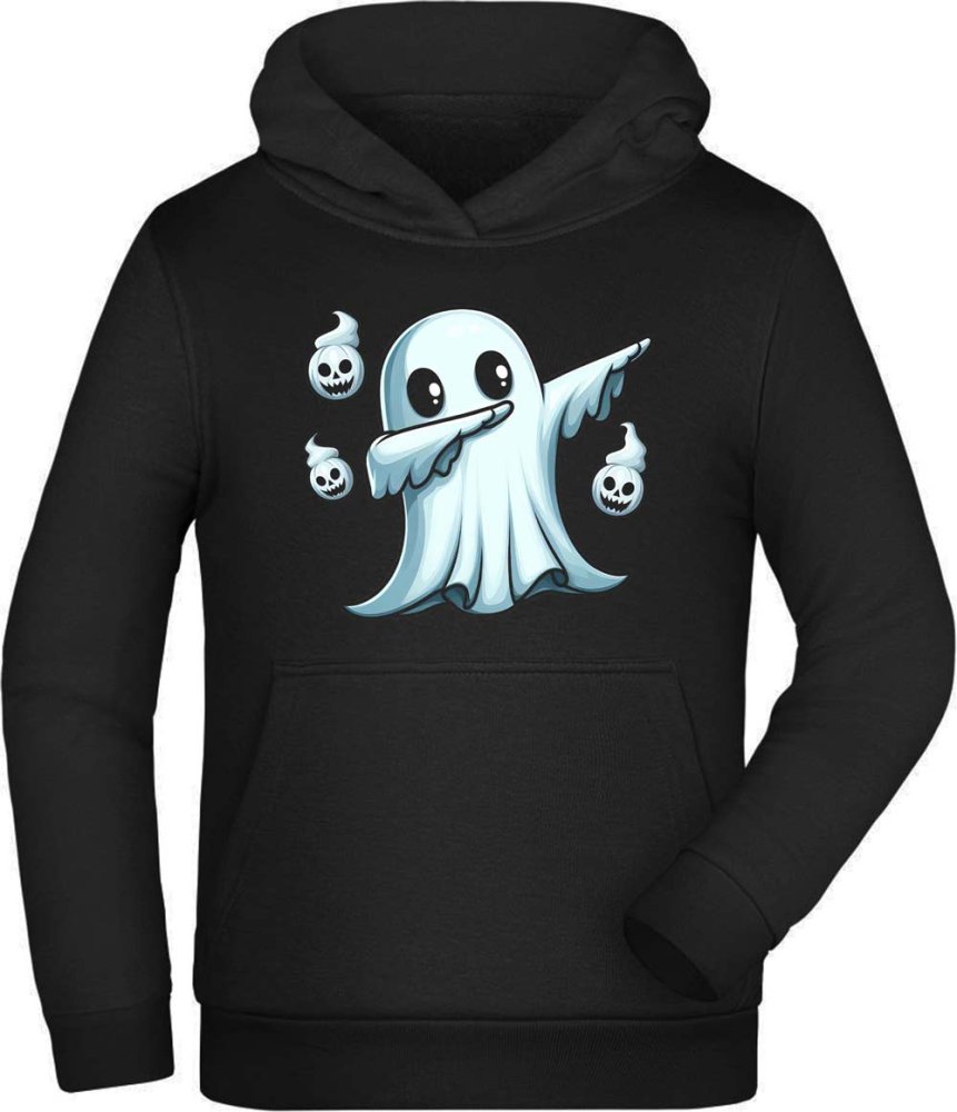 Halloween Hoodie with Dab Dancing Ghost Spirit i620
